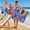 Colorful Fish Underwater Scene A must-have beach towel for beach travel