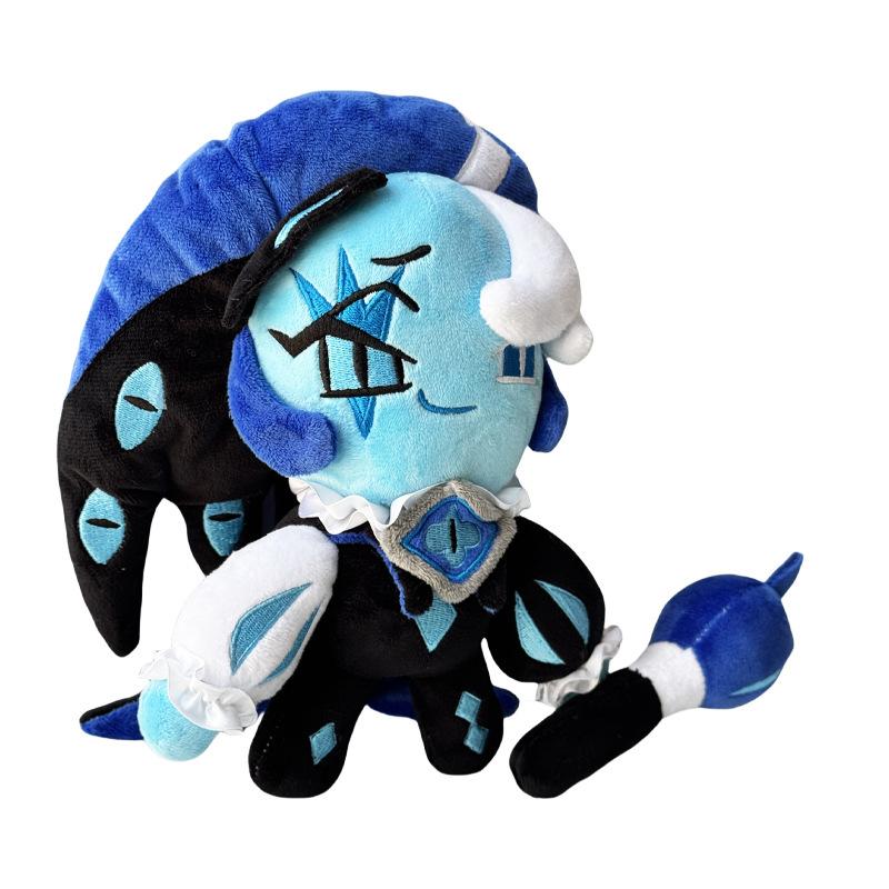 Плюшевая игрушка Печенька Тень, мягкая набивная мультяшная фигурка из игры Cookie Run Kingdom, кукла, подушка в виде собаки-торта, друг для детей, подарки на день рождения