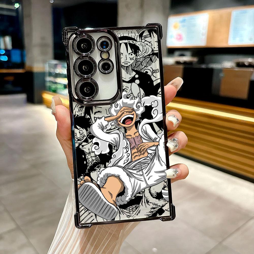 Чехол для телефона One Pieces Luffy Monkey D Coque для Galaxy S26 Ultra для Samsung S26 S25 S24 S23 S21 Ultra S20 FE S25 Plus Мягкий чехол