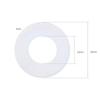 1/5Pcs 816.418.00.1 Drain Valve Seal Washer Silicon Rubber Diaphragm Flush Valve Seal  For Geberit