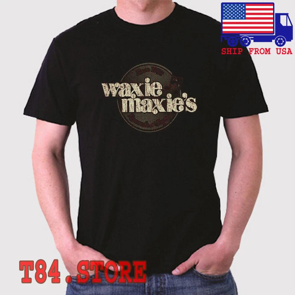 Waxie Maxie's Records Men's Black Size S to 5XL
