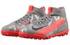 Nike Mercurial Superfly 7 Устойчивые к истиранию Устойчивые к истиранию Обувь для футбола для детей Средняя высота Серебристо-серый Розовый Детские AT8143-906