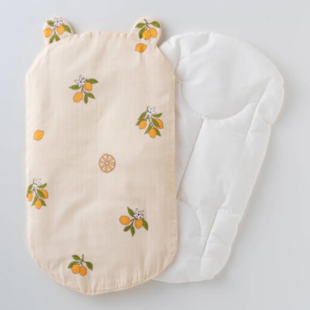 Tamahiyo SHOP Полностью безопасное детское одеяло для младенцев, которое можно использовать сразу после рождения, можно стирать! (1 крышка) (Лимон)