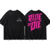 Ride Or Die Downhill Outdoor Cycling Suit Shortsleeved Tshirt For Men And Women Made Of Pure Cotton Halfsleeved Design