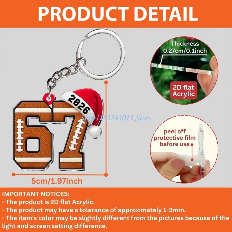 R6FF Fashionable Keychain Decorative Holder Keyring Adorable Keychain Accessory