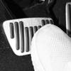 3Pcs Aluminum Alloy Pedal Cover for Toyota Camry 2018     No Drilling Aluminum Brake and Accelerator Pedal Covers,Silver