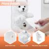 Creative Cartoon Animal Shape Tissue Wall Mounted Rack, Toilet Holder, Resin Paper