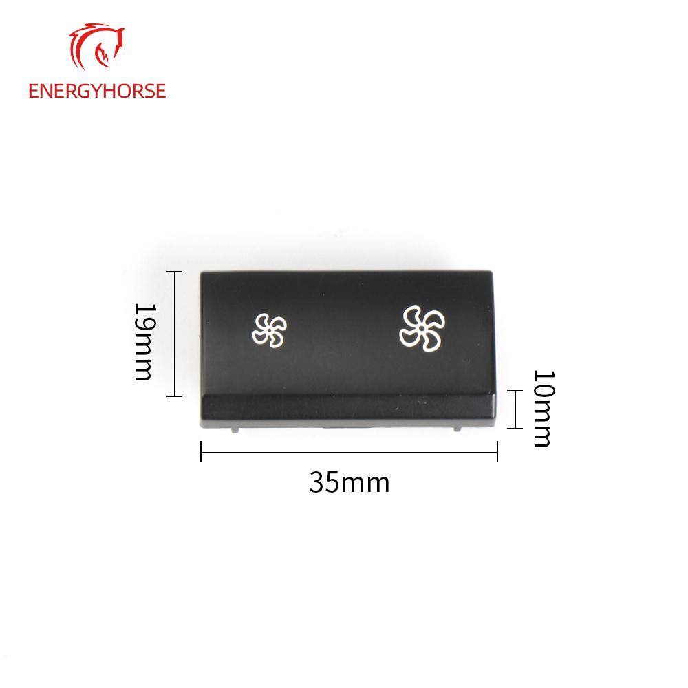 Кнопка кондиционера автомобиля Кнопка вентилятора для BMW X5 E70 Крышка внутренней циркуляции воздуха Кнопка переключателя охлаждения для BMW E71 E72