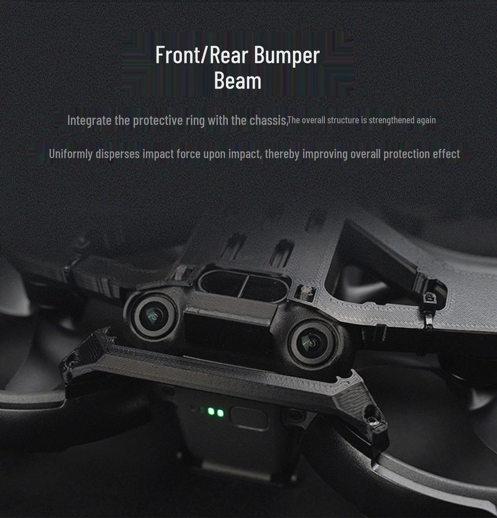 DJI Avata 2 Drone 360° Anti-Collision Protection Ring, Ring-Shaped, High-Strength Injection Molded