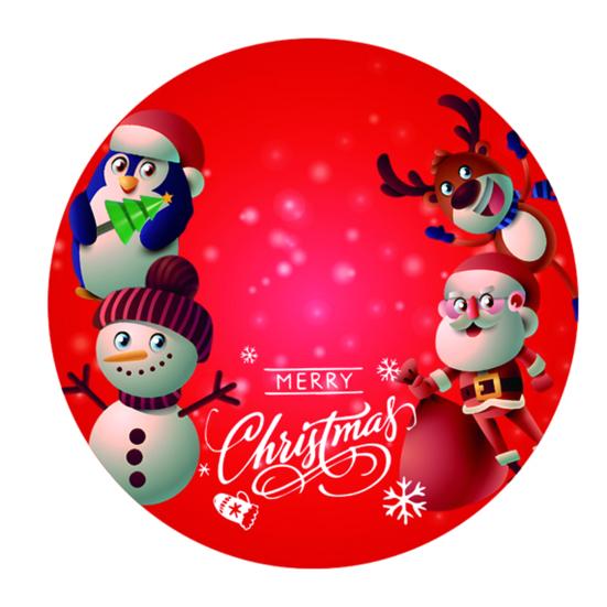 Юбка «Рождественская елка», яркий цвет, простая установка, снежинка, принт лося, круглый большой коврик для рождественской елки, декор