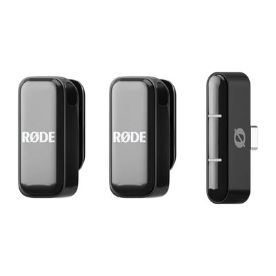RODE Microphones Беспроводной микрофон Micro USB-C Черный Ультракомпактный микрофон для смартфонов (Подключение USB-C) WIMICROC