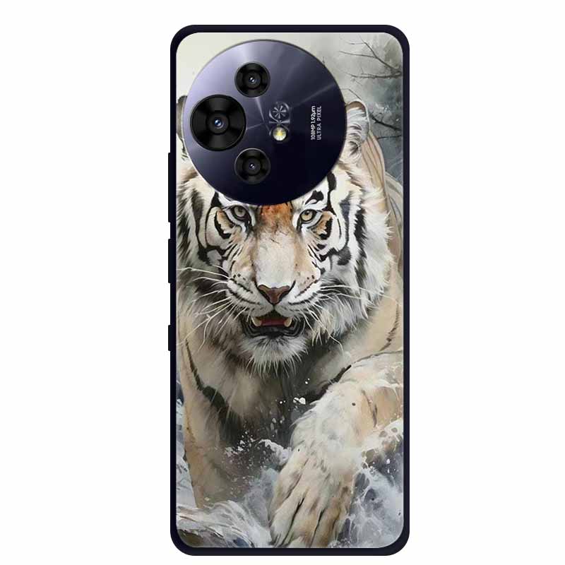 Чехол для телефона TCL 50 Pro NxtPaper Черный Силиконовый Мягкий ТПУ Чехол Для TCL 50 Pro NxtPaper 5G Задняя Крышка Чехол 6.8" Coque Ударопрочный