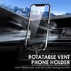 Универсальный автомобильный держатель для телефона с крючком для вентиляции для установки с вращением на 360 градусов, защита от тряски, поддерживает все телефоны Xiaomi
