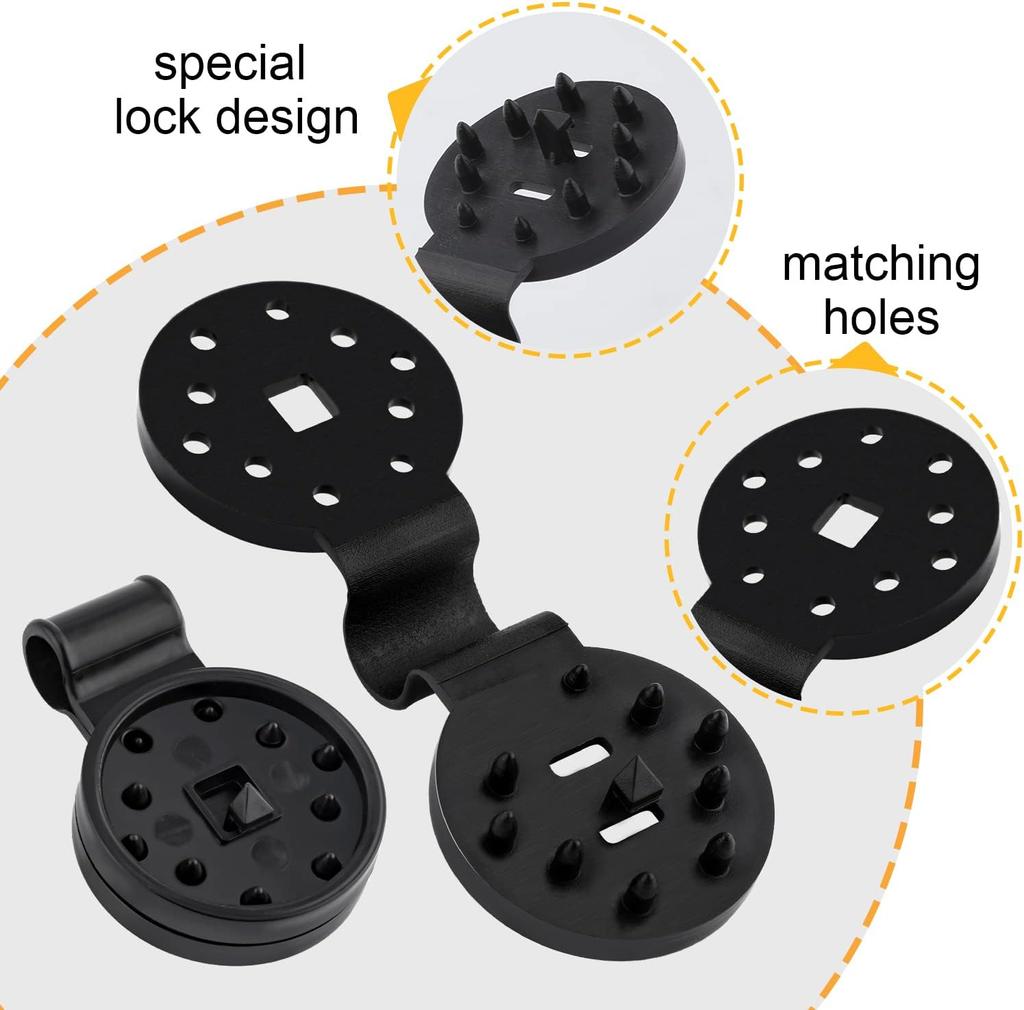 10-100 шт. зажим для солнцезащитной сетки, крепежный зажим для солнцезащитной сетки, тканевый зажим для тента для теплицы, пластиковая втулка, крючок для сетки для забора