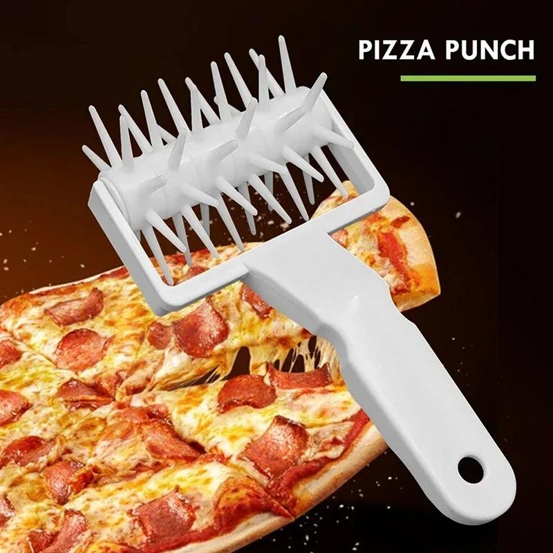 Скалка для пиццы, пробойник, ролик для теста, бисквитное тесто, отверстие для пирога, тиснение, ролик для теста, решетка, ремесло, кухня, выпечка, кулинарный инструмент