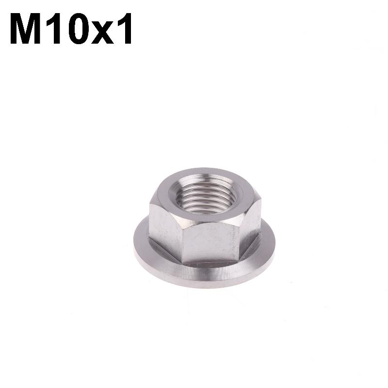 Motorcycle Titanium Hex Flange Hexagon Nuts M5 M6 M8 M9 M10 M12 For Motorcycles And Motorbikes