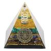 Crystal Pyramid Energy Generator Orgone Pyramid for Positive Energy Desktop Decoration Stress