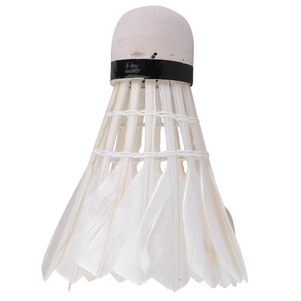 3pcs Goose Feather Shuttlecocks Badminton Ball Game Training Equipment