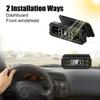 Tire Pressure Monitoring System Tyre Pressure Sensor Temperature Warning Auto Security Alarm Car TPMS Solar Power