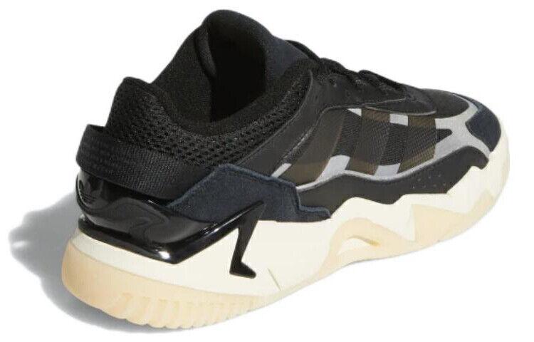 adidas Niteball 2.0 Low Черный Кремовый Белый Ж - GW0876