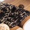 Leopard Print Winter Neck Scarf Faux Cashmere Shawl Wrap New Women Scarf