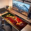 Cr7 Custom Name Large Size Mouse Pad Large Gaming Table Cushion Nonslip Laptop Tablet Big Mousepad Xxl Mat Mini Pc Playmat With Lock Edge Custom Name 