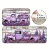 1Pcs Anti Fatigue Kitchen Rugs, Purple Dwarf Car Print Waterproof Non-Slip Thick Cushioned Kitchen Mat Heavy Duty Comfort Standing Mat for Kitchen