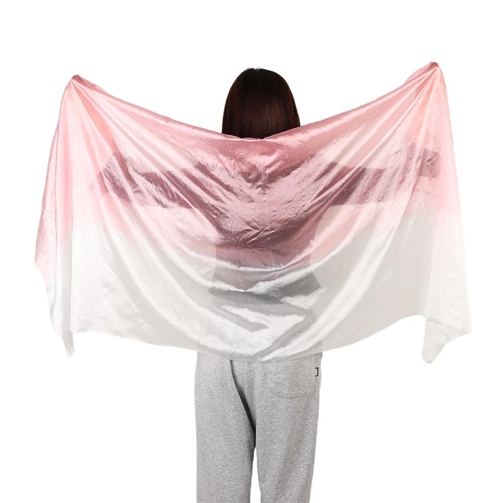 Gradient Color Latin Belly Dance Shawls Long Performance Shawl Turban Hijabs Belly Dance Veils