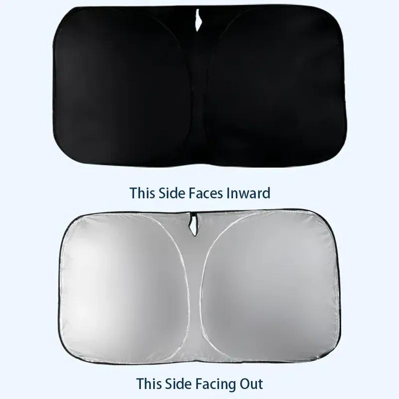 Car Windshield Sunshades Cover for Mercedes Benz A C E S G Class CLA CLE GLB GLS GLC X167 W177 W205 W213 W222 Sun Protection