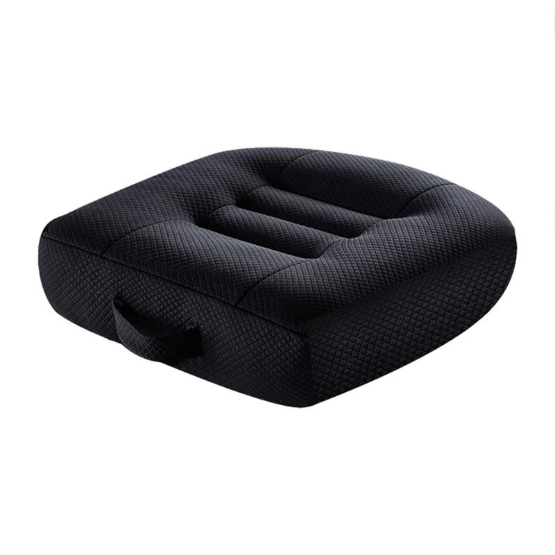 Universal Car Seat Heightening Cushion Wedge Boost Mat Breathable Portable Driver Seat Pad Non-Slip for SUV Truck Office Chair