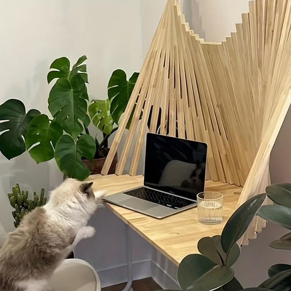 80см*60см Складной стол Настенный Настенный стол Креативный Подвесной Настенный стол Массив дерева Компьютерный Складной стол Домашнее украшение