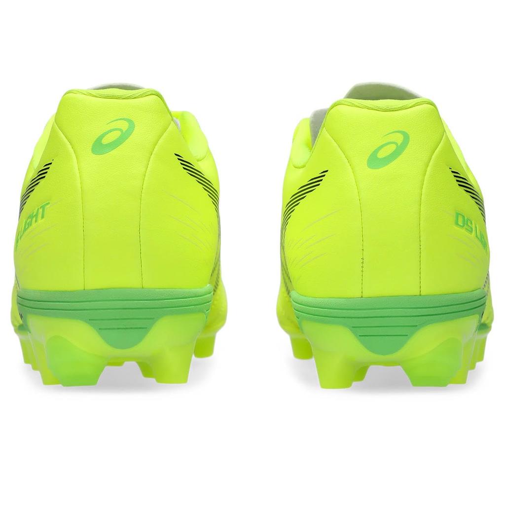 Asics DS LIGHT JR GS 1104A054 Soccer Size 750 Size 2E Shoes, Unisex, (Safety Yellow/Black), 24.0 Cm,