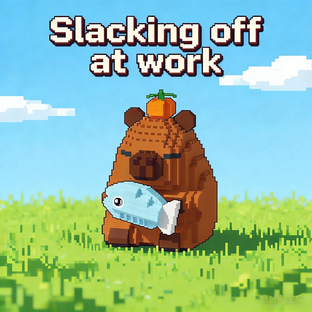 "Набор строительных блоков капибары - Милая водяная морская свинка DIY модель | Веселая STEM-игрушка для детей и взрослых"