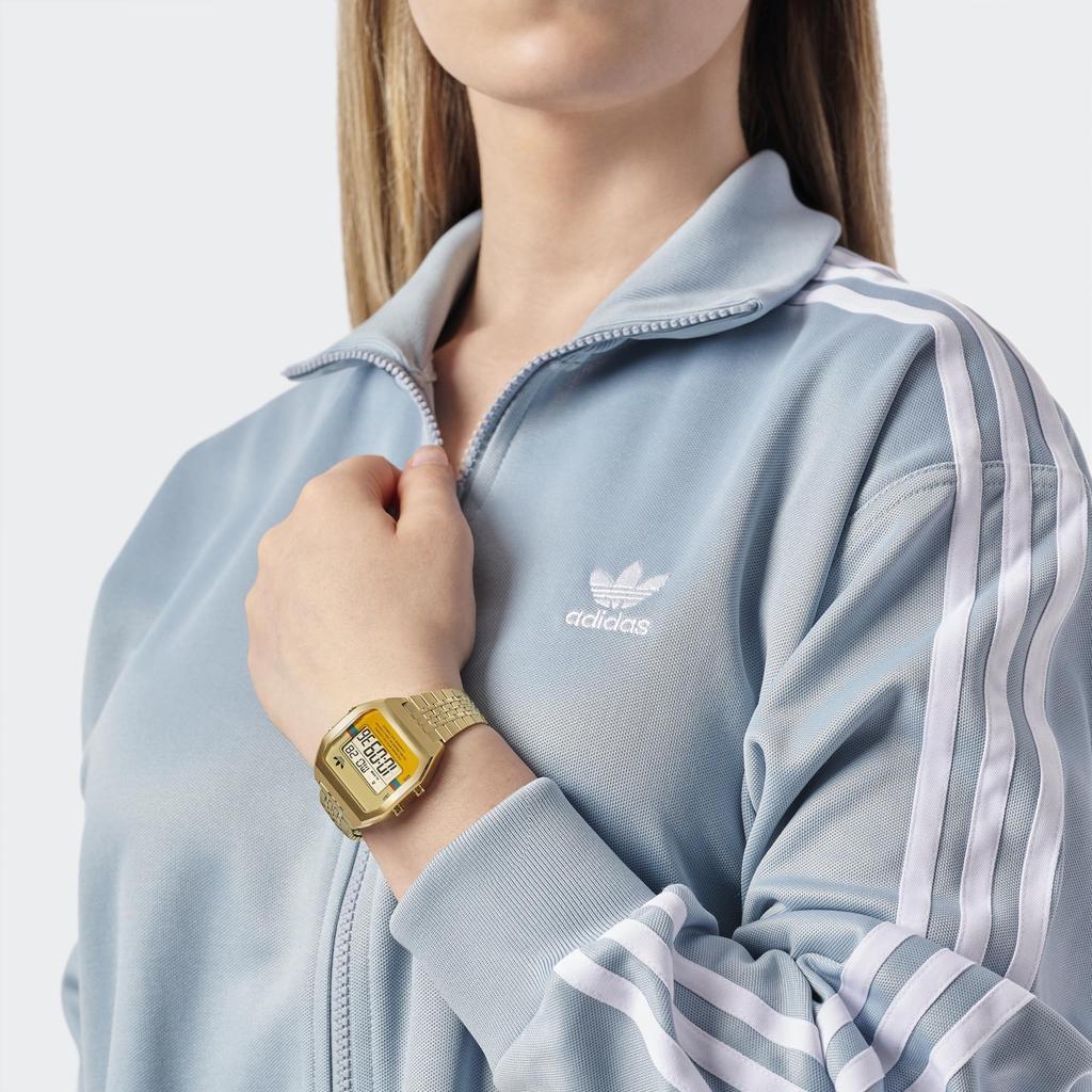 Оригинальные часы DIGITAL TWO AOST23555 Gold [Adidas Swatch] [Товар]