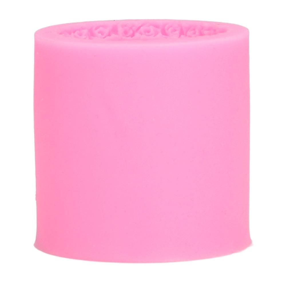 2pcs Soft Fondant Mould Pink Cake Mould Fondant & Gum Paste Mould Chocolate Mould Wedding Cake