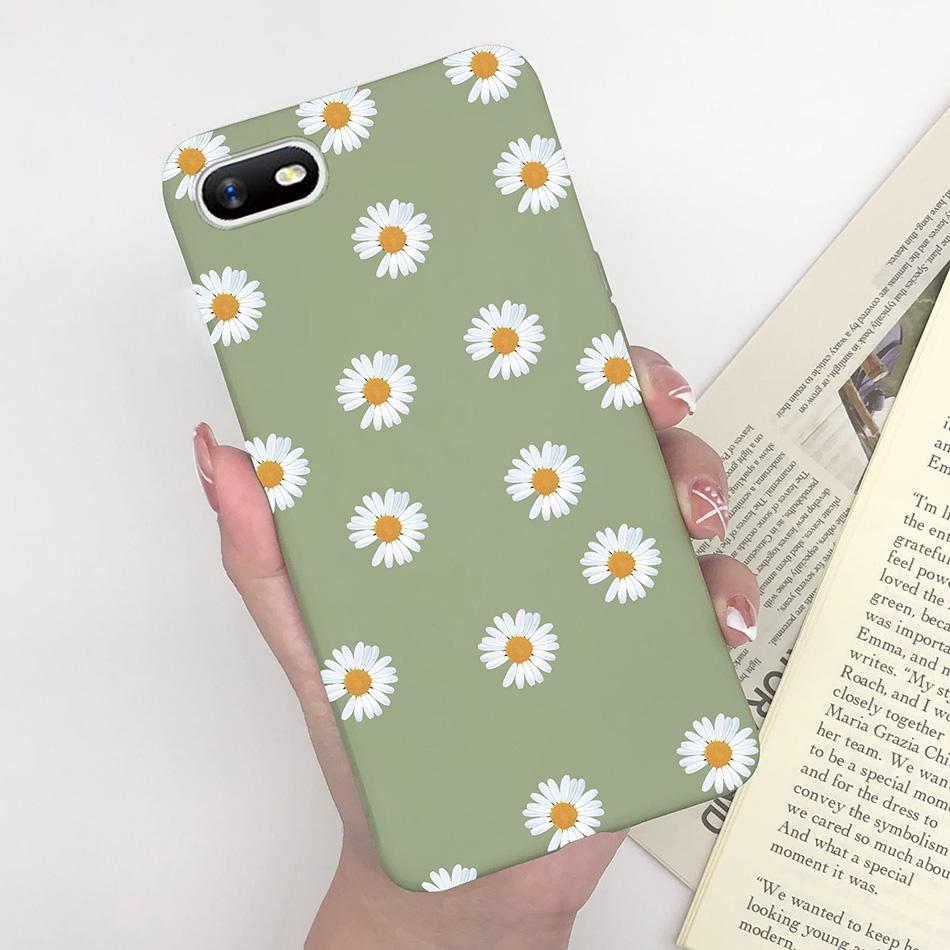 Чехол для телефона OPPO A1K Цветок Ромашки Сердце Силиконовый Мягкий Чехол Для oppo a1k RMX1941 A1K A1 k Oppo Realme C2 RealmeC2 Funda