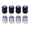 W1523D Metal Car Wheel Tire Valve Stem Caps Exterior Accessories For Volkswagen VW R Polo Passat Rline Golf 4 5 6 Tiguan Jetta GTI