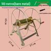 Hand-Crank Wall-Mounted Agricultural Hose Reel & High-Pressure Sprayer Pipe Coiler
