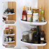 Corner Bathroom Organizer Shelf Shampoo Cosmetic Storage Rack Wall Mounted Kitchen Household Items Bathroom Accessories