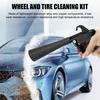 Dry Cleaning Blower Automotive Use Dry Cleaner Car Air Blower Works with Air Compressor for Removing Dirt Dust Quickly