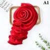3D Floral Decoration Handmade Flower Patch Diy Chest Flower Sewing Applique For Wedding Dress Accessories