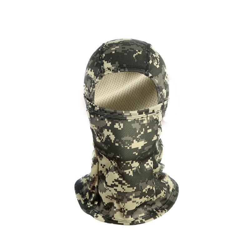 Exclusive Summer Outdoor Cycling Face Cover: Dustproof, Sun-Protective, Breathable, Quick-Dry Neck Gaiter with Single Hole Design