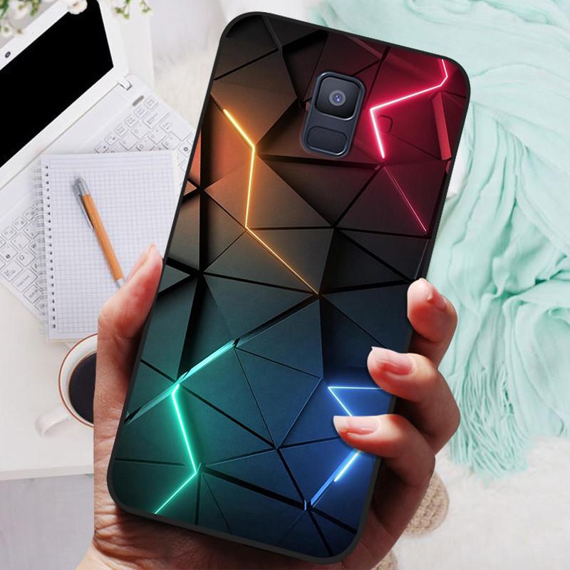 Для Samsung Galaxy A8 Plus 2018 Чехол Черная Крышка Лев Волк Силиконовые Мягкие Задние Чехлы Для Samsung A8 2018 A530 A530F Чехол для телефона