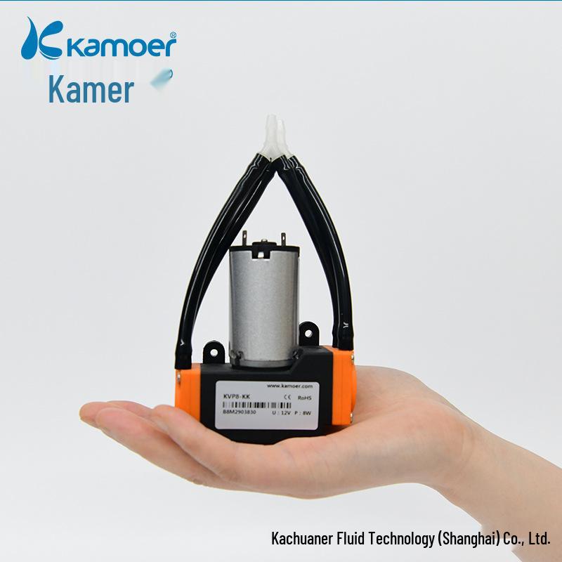 Kamoer KVP8 Miniature Air Pump for Environmental Monitoring - 12V/24V Vacuum and Suction Sampling