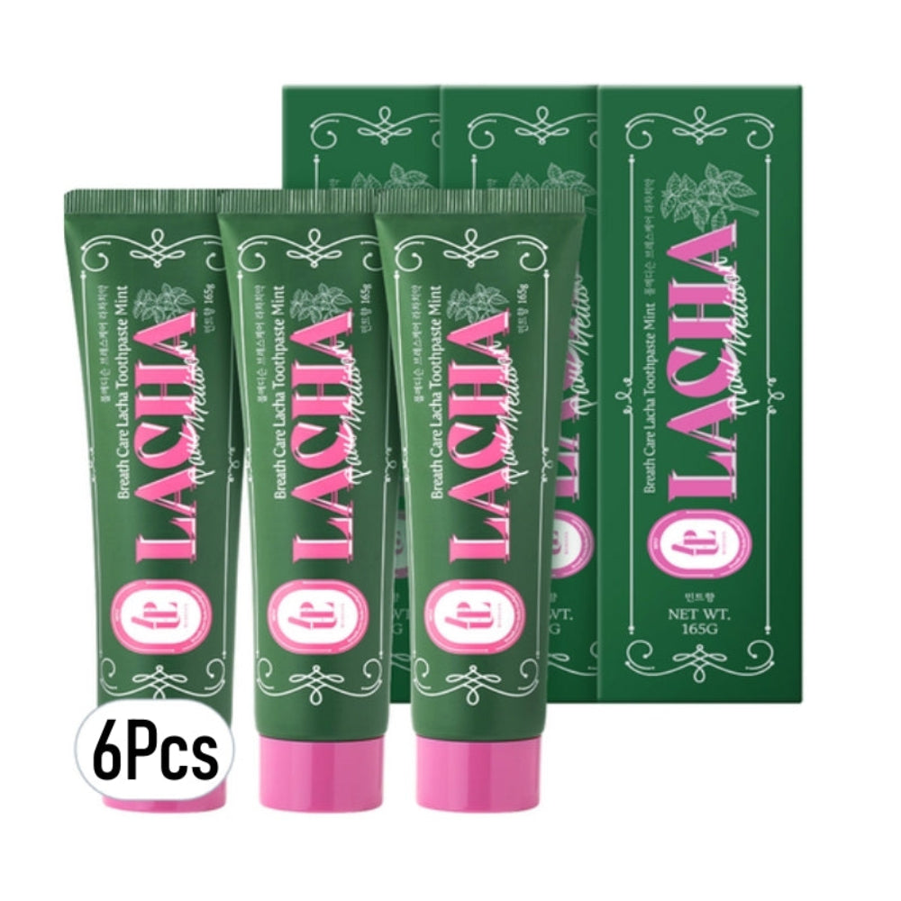 Paul Medison Breath Care Lacha Зубная паста Мята 165г*3шт/6шт
