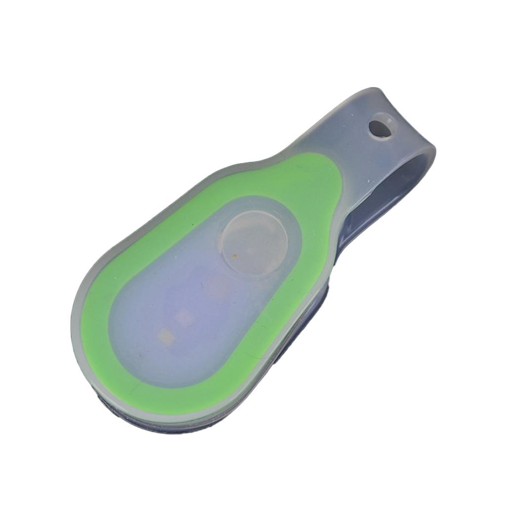 Silicone Clip On Clothes Lamp Handsfree LED Magnetic Flashlight For Car