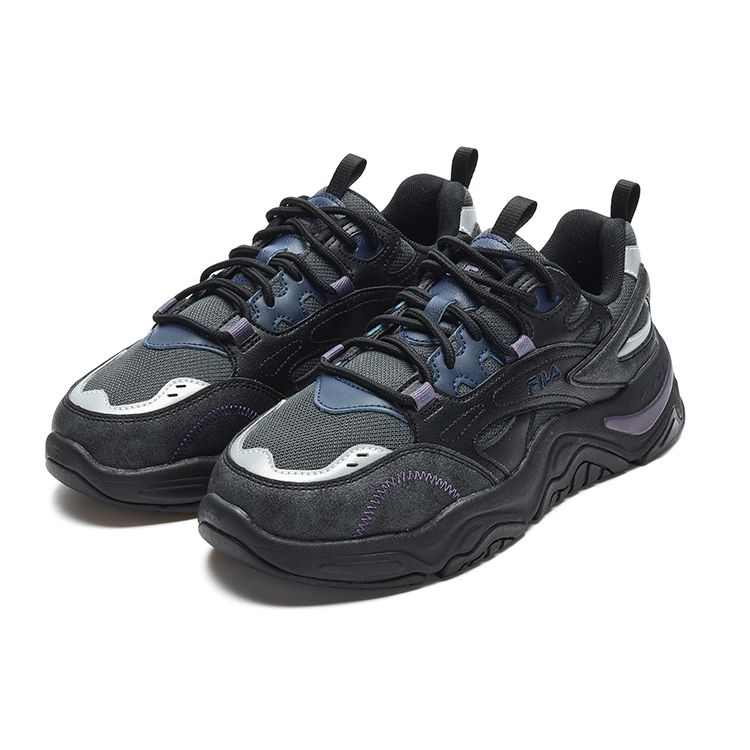 Fila Collina Outdoor Ретро Низкие Повседневные Кроссовки Женские серый черный F12W312117FDB