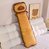 Soft Toast Cat Long Body Sleeping Capybara Pillow for Bed Sofa Office High Quality Adordable Home Decor