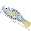 Grouper Shape Pencil Case Funny School Supplies Pouch Novelty Fish Pencil Bag  Makeup Organizer