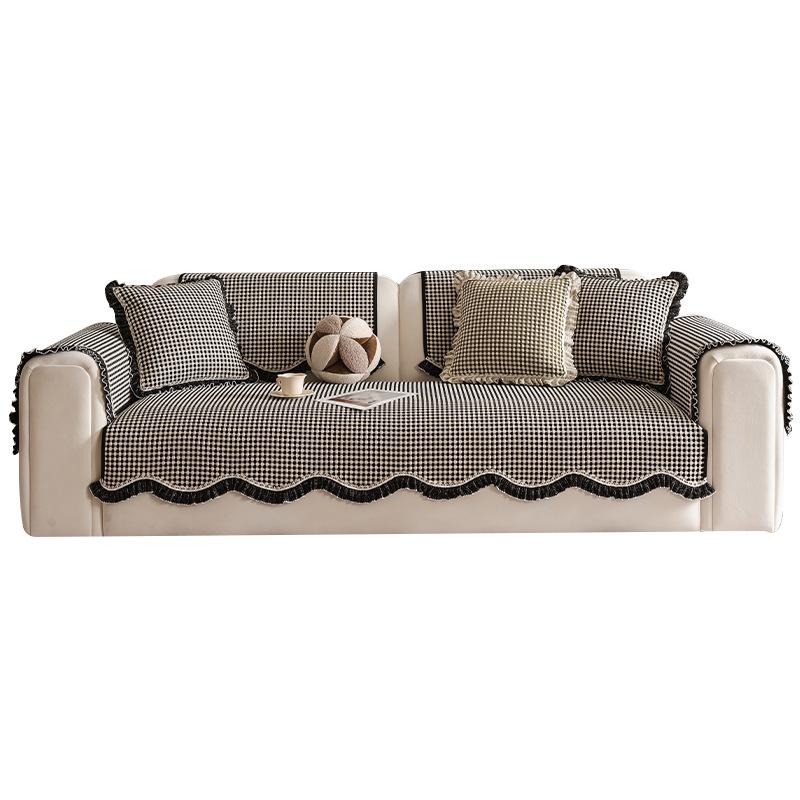 Новая подушка для дивана особой формы, универсальная для всех сезонов, нескользящий и грязеотталкивающий чехол для дивана, высококачественная подушка для сиденья дивана прямой формы